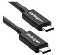 StarTech.com 50cm Thunderbolt 3 20Gbit/s USB-C Kabel USB und DisplayPort kompatibel