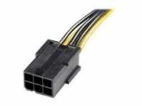 StarTech.com PCI Express 6 Pin auf 8 Adapterkabel Stromkabel