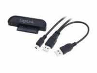 LogiLink Speicher-Controller 2.5 " 6,4 cm SATA 3Gb/s 3 Gbit/s USB 2.0 (AU0011A)