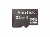 SanDisk Flash-Speicherkarte 32 GB Class 4 microSDHC Schwarz (SDSDQM-032G-B35A)