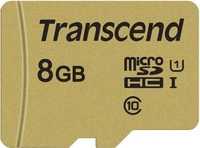 Transcend TS8GUSD500S, Transcend 500S Flash-Speicherkarte 8 GB Video Class V30 /