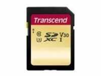 Transcend 500S Flash-Speicherkarte 128 GB Video Class V30 / UHS-I U3 / Class10 SDXC