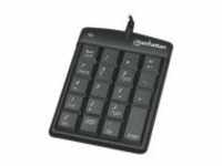 Manhattan Numeric Tastenfeld USB Nummern Keypad Macht die Dateneingabe auf Notebooks