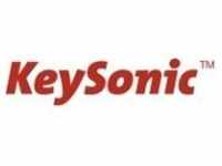 KeySonic Tas ACK-540U+ US Mini SoftSkin black Tastatur 88 Tasten USB