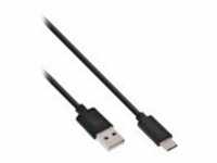 InLine USB-Kabel USB-C M bis USB M 2.0 1.5 m Schwarz (35734)