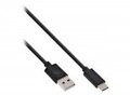 InLine USB-Kabel USB-C M bis USB M 2.0 1.5 m Schwarz (35734)