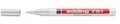 EDDING 751 gloss paint Marker permanent f&uuml;r Glas Metall Plastik Wei&szlig; Wasserbasierte