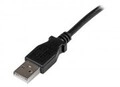 StarTech.com 2m USB 2.0 A to Left Angle B Cable M/M USB-Kabel Type B M bis M 2 m