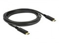 Delock USB3.1 Gen2 Kabel Typ-C 2m USB 3.1 Gen 1 Type-C " Stecker > E-Marker 2,0 m