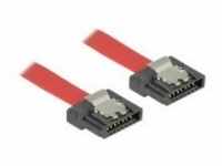 Delock FLEXI SATA-Kabel Serial ATA 150/300/600 SATA W bis W 30 cm eingerastet Rot