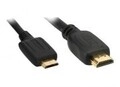 InLine Mini High Speed HDMI Cable HDMI-Kabel M bis mini M 1 m Schwarz (17461P)
