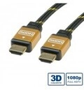 ROLINE Gold HDMI High Speed Cable with Ethernet mit Ethernetkabel M bis M 2 m