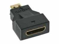 InLine HDMI-Adapter mikro HDMI M bis mini W Micro Mini (17690C)