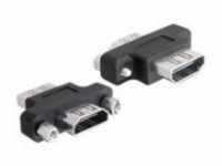Delock HDMI Kupplung weiblich bis 180° drehbarer Stecker (65313)