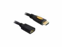 Delock High Speed HDMI Ethernet Video-/Audio-/Netzwerkverlängerungskabel 2 m schwarz