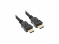 InLine HDMI Kabel HDMI-High Speed mit Ethernet Premium Stecker / schwarz / gold 5m