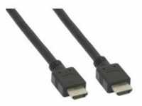 InLine HDMI Kabel HDMI-High Speed Stecker / schwarz 15m DVI 19-polig (17615E)