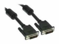 InLine DVI-I Kabel digital/analog 24+5 St/St Dual Link 3m (17793)