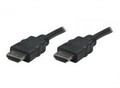 Manhattan HDMI-Kabel HDMI M bis M 1.8 m abgeschirmt Schwarz (306119)