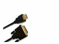 Jou Jye AVC 132 Videokabel HDMI / DVI M bis DVI-D M 1 m Dreifachisolierung...