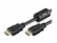 M-CAB HDMI mit Ethernetkabel M bis M 2 m Schwarz (7003016)