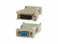 StarTech.com DVI to VGA Cable Adapter M/F VGA-Adapter DVI-I M bis HD-15 W beige für