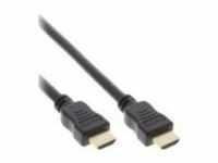 InLine HDMI mit Ethernetkabel M bis M 1 m Dreifachisolierung Schwarz 4K