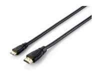 Digital Data Communications Equip micro HDMI adapter mit Ethernetkabel M bis mini M 1