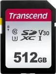 Transcend TS512GSDC300S, Transcend 300S Flash-Speicherkarte 512 GB Video Class V30 /