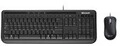 Microsoft Wired Desktop 600 Tastatur-und-Maus-Set USB Franz&ouml;sisch (APB-00007)