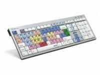 Logickeyboard USB Englisch Mehrfarben Tastatur European English PC Slim Line...
