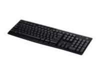 Logitech Wireless Keyboard K270 Tastatur kabellos 2,4 GHz Tschechisch (920-003741)