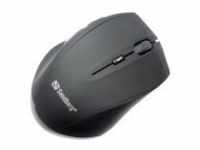 SANDBERG Pro Maus 5 Tasten kabellos 2,4 GHz kabelloser Empfänger USB 1.600 dpi