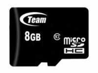 Team Group Flash-Speicherkarte 8 GB Class 10 microSDHC (TUSDH8GCL1003)