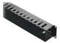 Rittal Rack-Kabelf&uuml;hrungsplatte mit Abdeckung RAL 9005 2U 48,3 cm 19 " (5502235)