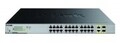 D-Link DGS 1026MP Switch unmanaged 24 x 10/100/1000 PoE + 2 x Kombi-Gigabit-SFP