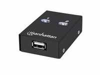 Manhattan Hi-Speed USB 2.0 Automatic Sharing Switch - USB-Umschalter für die