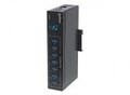 Manhattan 7-Port USB3.0 Hub Industrieanwendungen USB 3.0 (164405)