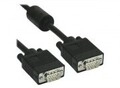 InLine VGA-Kabel HD-15 ohne Pol 9 M bis 9 M 10 m geformt Schwarz (17717B)