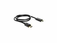 Delock Video- / Audiokabel DisplayPort / HDMI 20-poliger M 19-polig M 1 m 1.3 (82586)