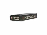 StarTech.com 4 Port VGA / USB KVM Switch 4-fach inkl. Kabel und Audio
