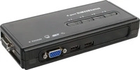 inline 60614H, InLine KVM-Switch 4 x KVM ports 1 lokaler Benutzer Desktop (60614H)