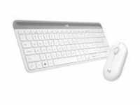 Logitech Slim Wireless Keyboard Mouse Combo MK470 Tastatur (920-009205)