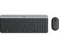 Logitech Slim Wireless Combo MK470 Tastatur-und-Maus-Set kabellos 2,4 GHz
