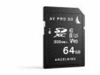 Angelbird SD Card AV PRO UHS-II 64 GB V90 Extended Capacity SDXC 64 GB