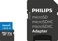 Philips FM12MP65B/00, Philips MicroSDXC Card 128 GB Class 10 UHS-I U3 incl. Adapter