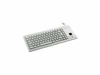 Cherry Compact-Keyboard G84-4400 Tastatur USB Englisch Hellgrau (G84-4400LUBUS-0)