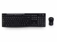 Logitech Wireless Combo MK270 Tastatur-und-Maus-Set drahtlos 2,4 GHz EER (920-004508)