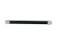 Intellinet Rack-Blende mit B&uuml;rste f&uuml;r Kabeldurchf&uuml;hrung Schwarz RAL 9005 2U 48,3