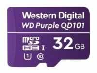Western Digital WD Purple SC QD101 32GB Smart Video Surveillance microSDHC Card Ultra